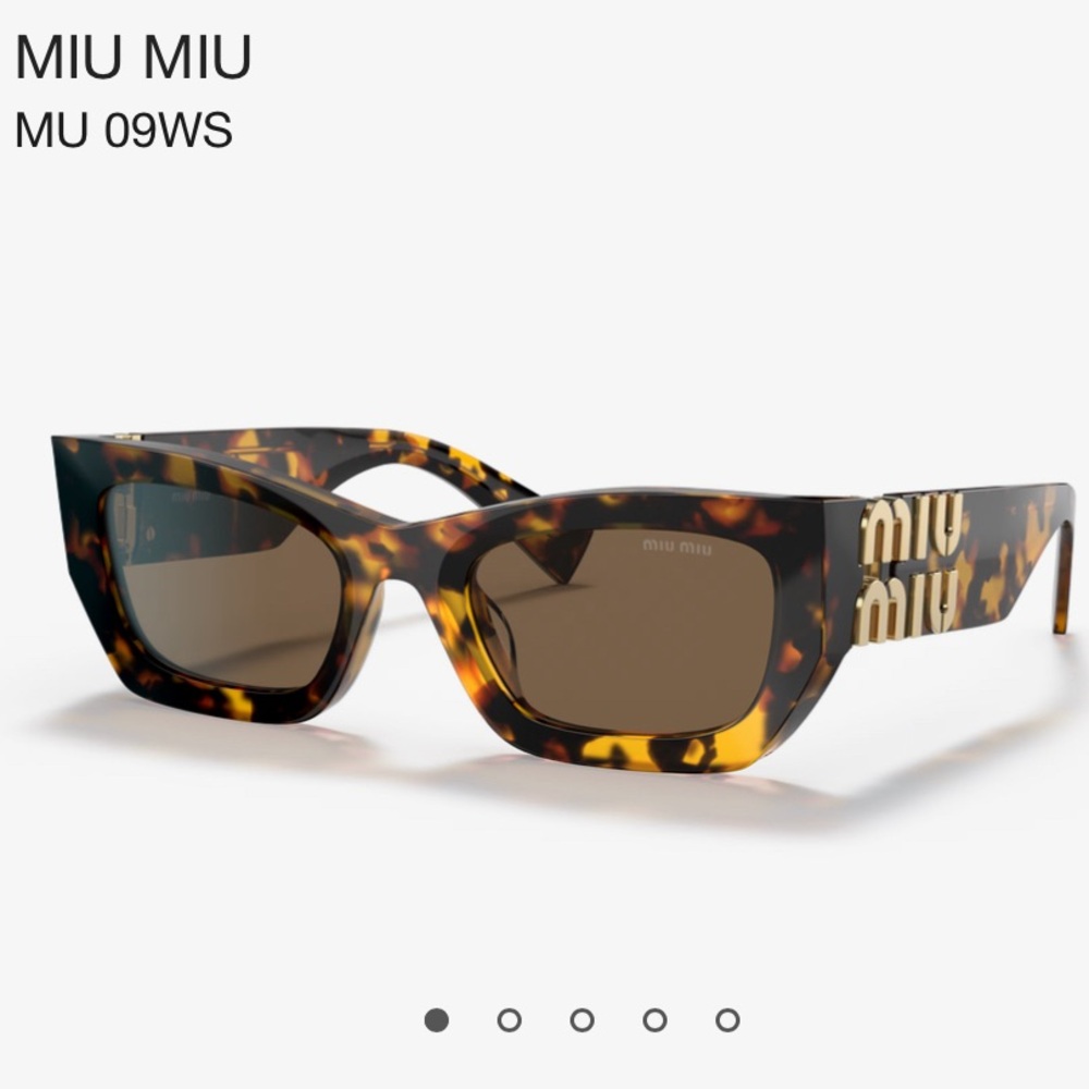 Miu Miu Tortoise Shell Sunglasses